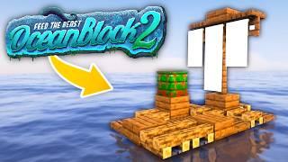 I Survived 7 Days on an Ocean Only World... | FTB OceanBlock 2