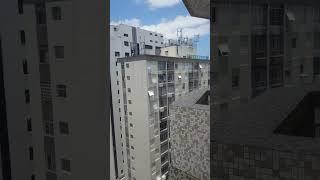 Venda Apartamento com VISTA mar Lateral e VARANDA NA ORLA DA PRAIA DE APARECIDA EM SANTOS #SHORTS