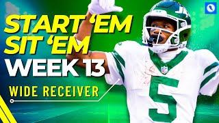 MUST Start or Sit Wide Receivers for Week 13 | 2024 Fantasy Football