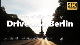 [4K-Drive ASMR] Out of Berlin onto the Autobahn 