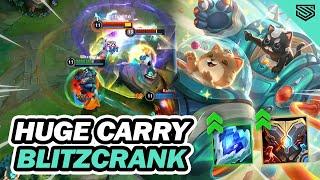 HOOK CITY BUFF DOES CRAZY DAMAGE  Blitzcrank Wild Rift Gameplay