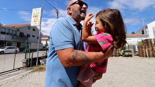 mi PAPÁ nos sorprende en Portugal 