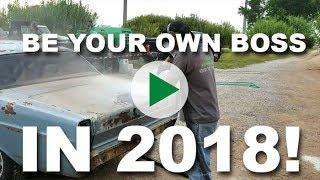 Be Your Own Boss in 2018 with a Mobile Dustless Blasting Business!