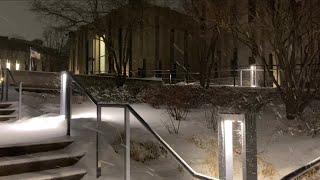 V-Day Night Snow Walk: Evanston Illinois/Chicago Suburb February 2025