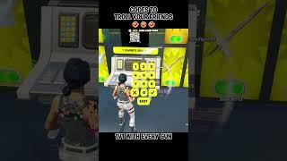 1V1 WITH EVERY GUN SECRET CODES TO TROLL YOUR FRIENDS 