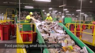 Single Stream Recycling – Tour a Material Recovery Facility (MRF)