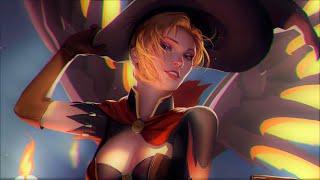 Wallpaper Engine Timelapse: Witch Mercy by Zumi Draws