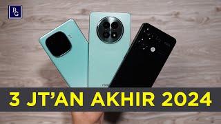 3 Jutaan di Akhir 2024 ? - Review iQOO Z9 vs Realme 13 5G vs Poco X6