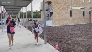 Students at Comal Independent School District return to school