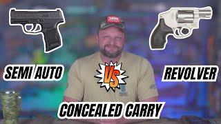 Revolvers vs Semi Autos for Concealed Carry