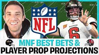 Monday Night Football | 8 NFL Player Props | Ravens Bucs | Picks Projections Today | Land Your Bets