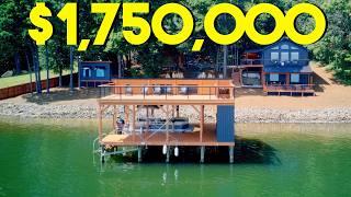 Inside a $1,750,000 Lake Norman Waterfront Property For Sale - Million Dollar Tours