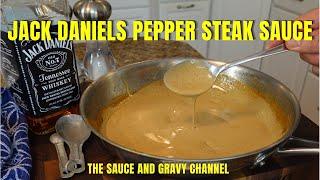 Jack Daniels Pepper Steak Sauce | Jack and Pepper Sauce | Whisky and Pepper Sauce |  Steak Sauce