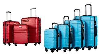 Coolife Luggage 3-4 Piece Set Suitcase