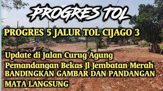 TOL CIJAGO TAHAP 3 JADI 5 JALUR MENUJU SIMPANG SUSUN KRUKUT