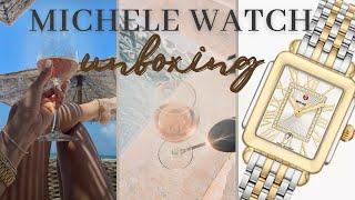 MICHELE WATCH UNBOXING | LUXURY DESIGNER WATCH