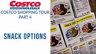 Costco grocery tour by naturopathic doctor part 4 - Snacks