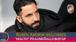 Ruben Amorim welcomes 'healthy' Hojlund-Diallo bust-up. Sbs Sports