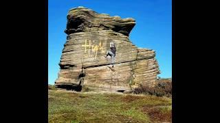 Conan The Librarian 6B+ - Mother Cap #ukclimbing #ukc #peakdistrictbouldering #bouldering #climb