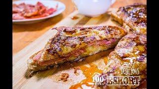 Bacon Stuffed Cheesy French Toast