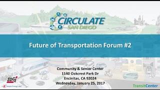 Future of Transportation Forum