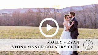 Molly + Ryan {Married} | Final Film | Stone Manor Country Club Wedding | Radiant Films Wedding