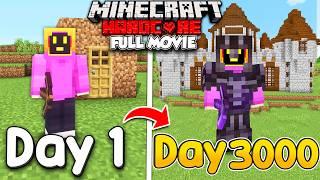 I Survived 3000 Days In Minecraft Hardcore! (FULL MOVIE)