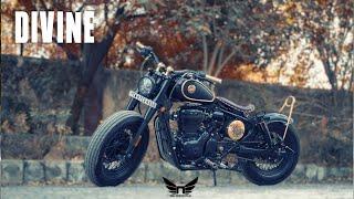 DIVINE by Neev Motorcycles | Custom Modified Royal Enfield #divine #neev #RE #enfield