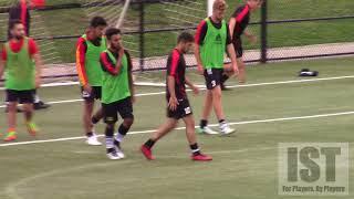 University of Guelph Men's Soccer Team Practice  August 24th, 2017