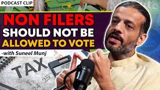 Non filers should not be allowed to vote | Suneel Munj | Shehzad Ghias | The Pakistan Experience