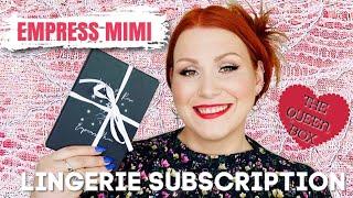 EMPRESS MIMI SEPTEMBER LINGERIE SUBSCRIPTION UNBOXING - SHIPS WORLDWIDE FOR FREE!