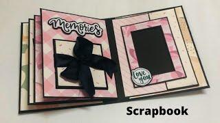 Scrapbook For Beginners | How To Make Scrapbook | DIY Scrapbook Tutorial  | Crafteholic