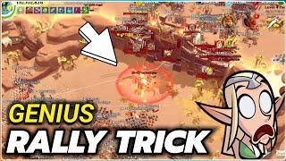 call of dragons - PASS Rally trick | genius war strategy