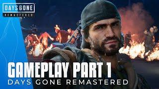 Days Gone Remastered Gameplay Walkthrough Part 1 In 4K - 30 Minutes Of Gameplay