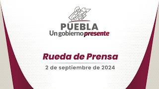 Rueda de prensa 02 de septiembre de 2024