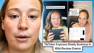 TikToker's Negative Review Ends In Viral Back & Forth Drama