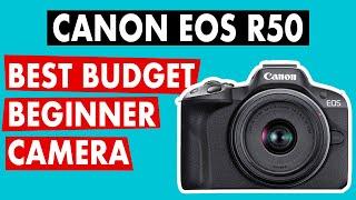 Best beginner mirrorless camera 2024 - CANON EOS R50