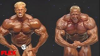 Markus Ruhl vs Dennis Wolf ( Biggest Mass Monsters Side By Side ) 2009 Mr. Olympia