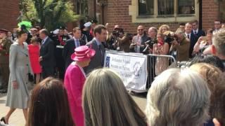 HER MAJESTY'S VISIT TO BERKHAMSTED SCHOOL - 6TH MAY 2016