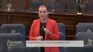 Senator Lynn Ruane- speech from 23 Feb 2022