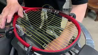 Yonex Stringing Team - This is how we string tennis rackets.