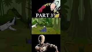 Saitama vs Black Saitama Fight | Kr Animation