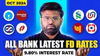 9.80% - Get the HIGHEST FD Interest Rate in 2024 Now | Best Banks for Fixed Deposits in Oct 2024