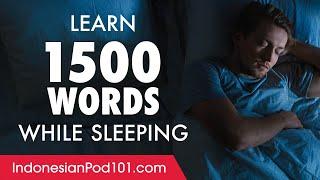 Indonesian Conversation: Learn while you Sleep with 1500 words