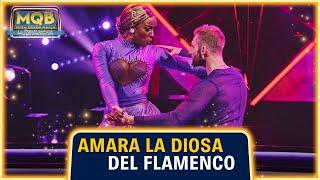 Amara es una diosa del flamenco y logra lo impensable en Mira Quién Baila ¡La Revancha!