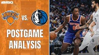 Shorthanded Mavs Defeat Knicks In Dallas | New York Knicks