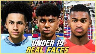 EA FC 25 - ALL TEENAGERS WITH REAL FACES!