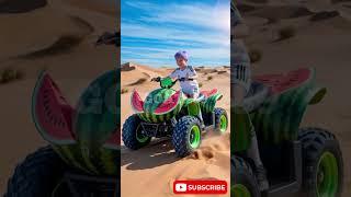 Messi steals Ronaldo's Son's Watermelon Camel. What will Ronaldo do? #ronaldo #football #messi
