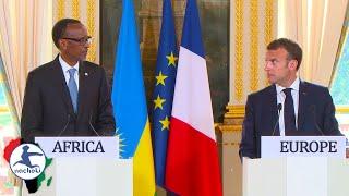 Kagame macht keine Witze und sagt Europa, dass Afrika keine Aufsicht durch Erwachsene braucht, ...