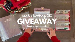 Cash Envelope Stuffing | Giveaway | Happy Mail #cashstuffing #budgeting